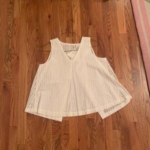 Madewell Open back tank